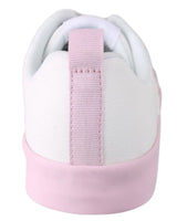 White Hummel Sneakers - Base Court Classic Jr - Pink - 206418-3423