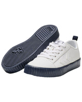 Hvid Hummel Sneakers - Base Court Classic Jr - Navy - 206418-7429