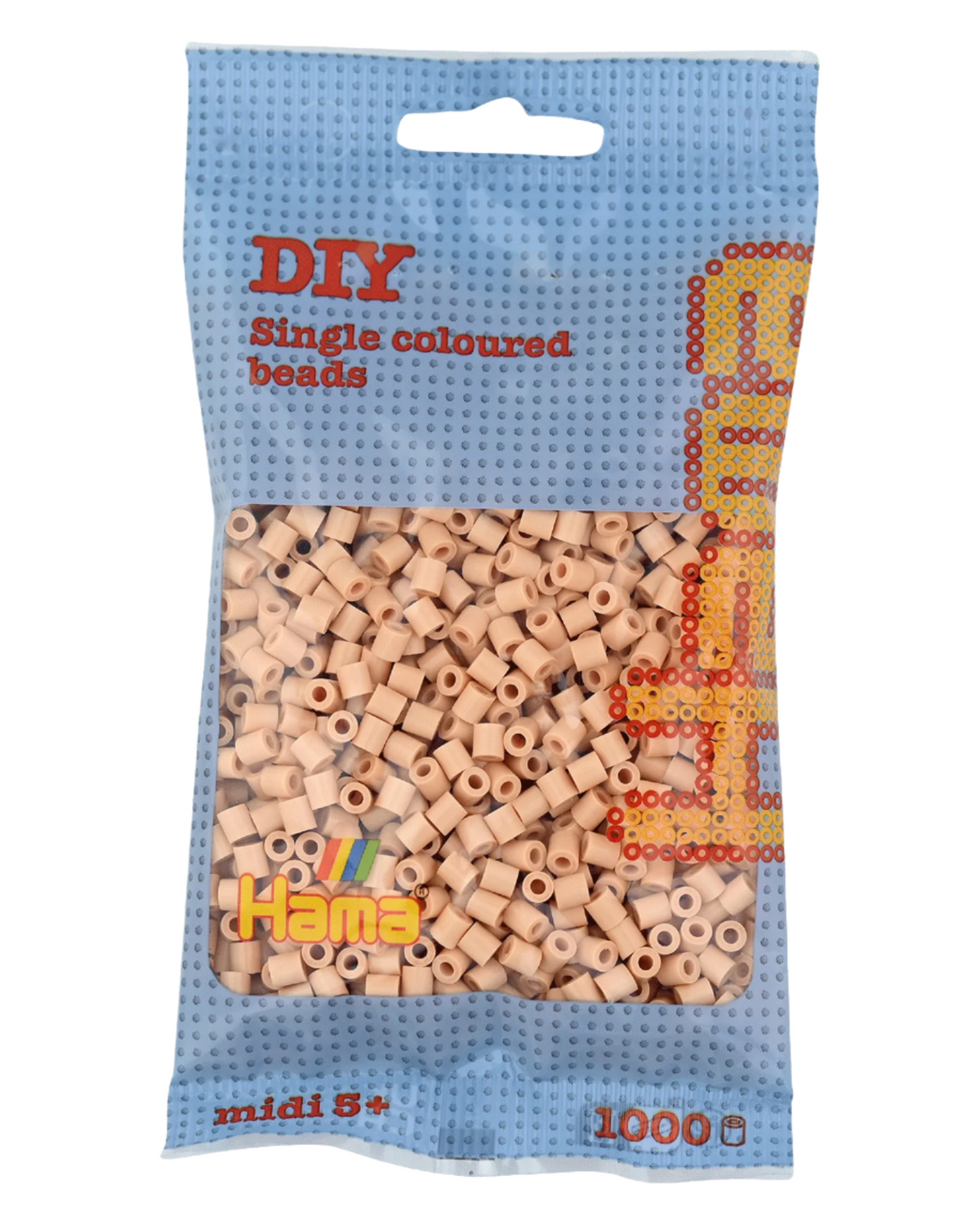 Hama perler 1000 stk - 207-27 beige