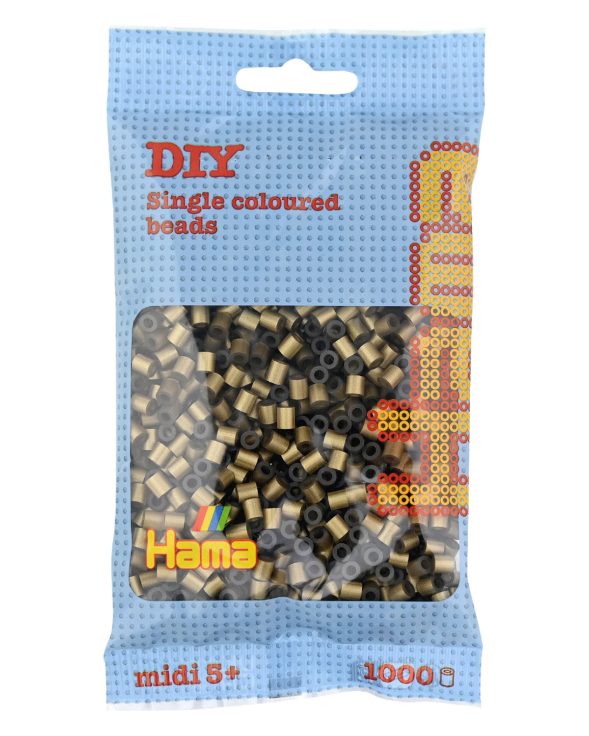 Hama perler 1000 stk - 207-63 bronze