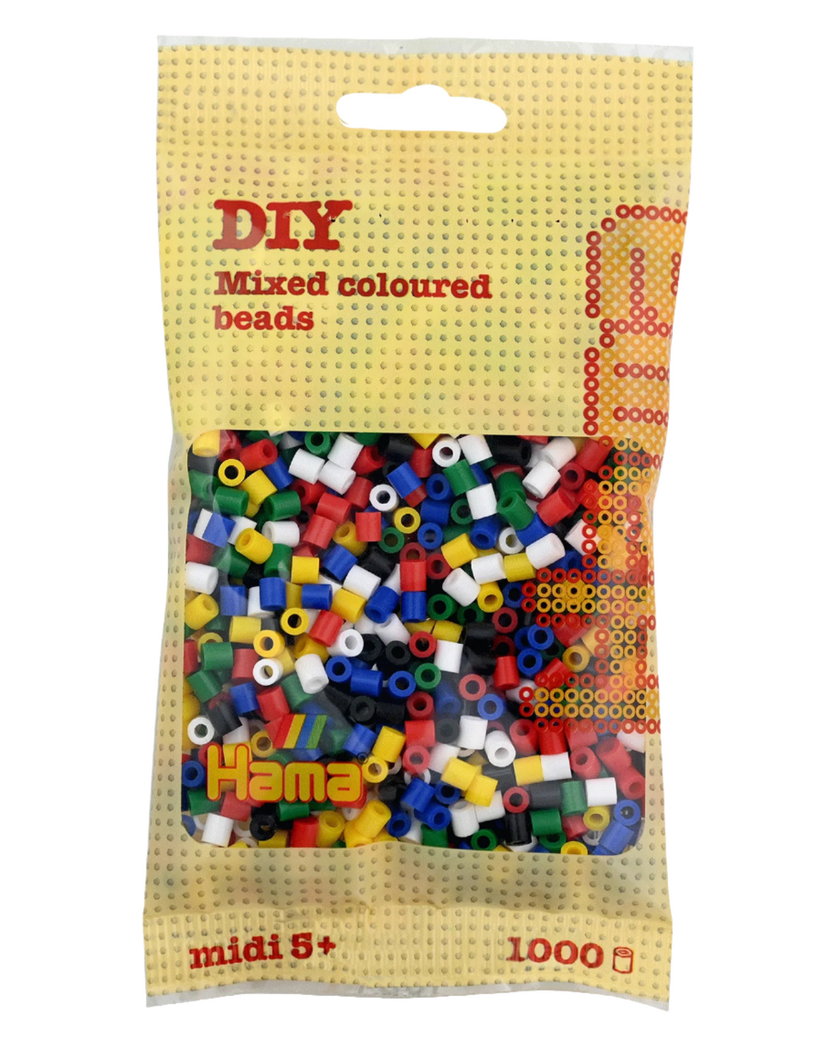 Hama perler 1000 stk - 207-66 alm. mix