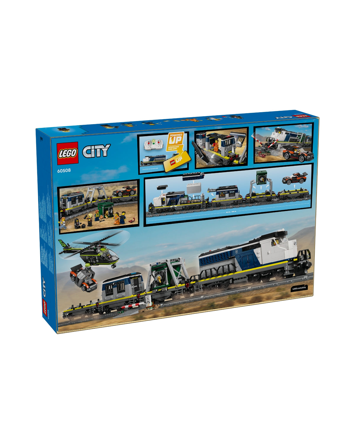 LEGO 60508 Røveri mod polititoget - LEGO City 60508