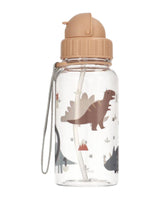 Dinosaurs drinking bottle with straw