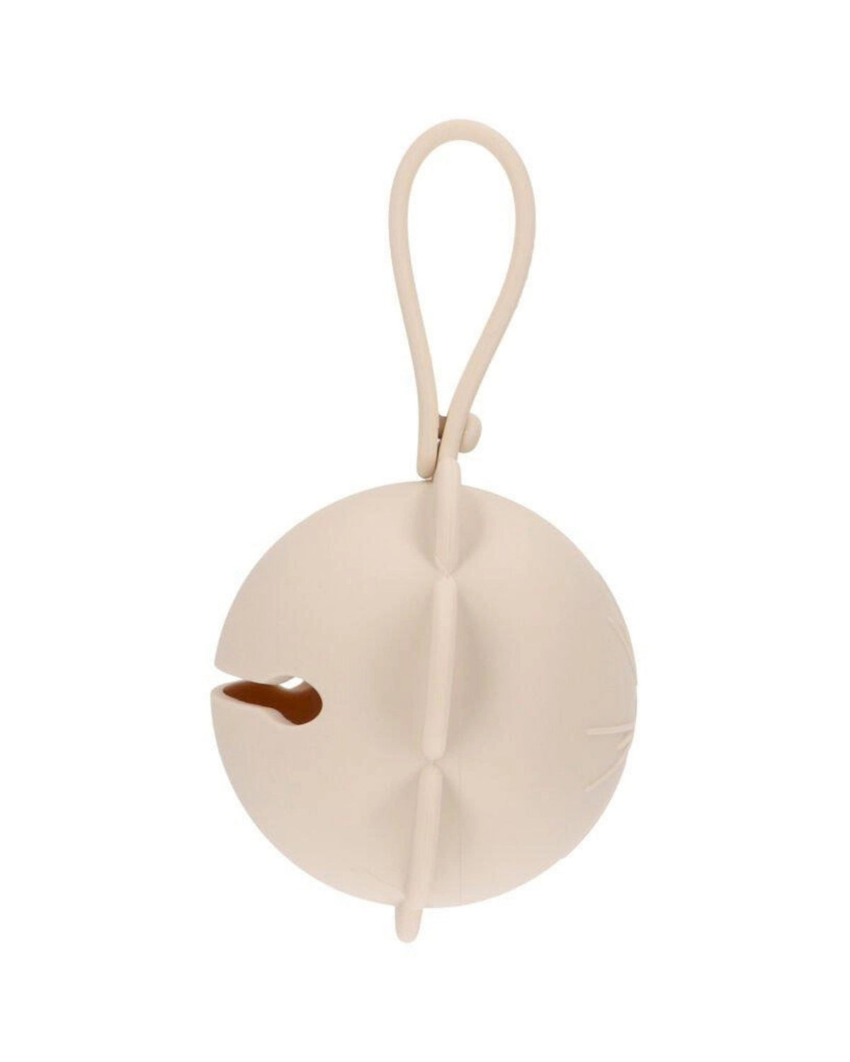 Pacifier Holder Flower, Ivory