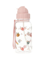 Krible Krable drinking bottle with straw