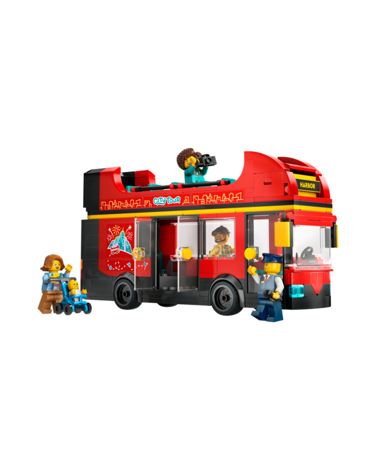 LEGO 60407 Rød dobbeltdækker-turistbus - LEGO City