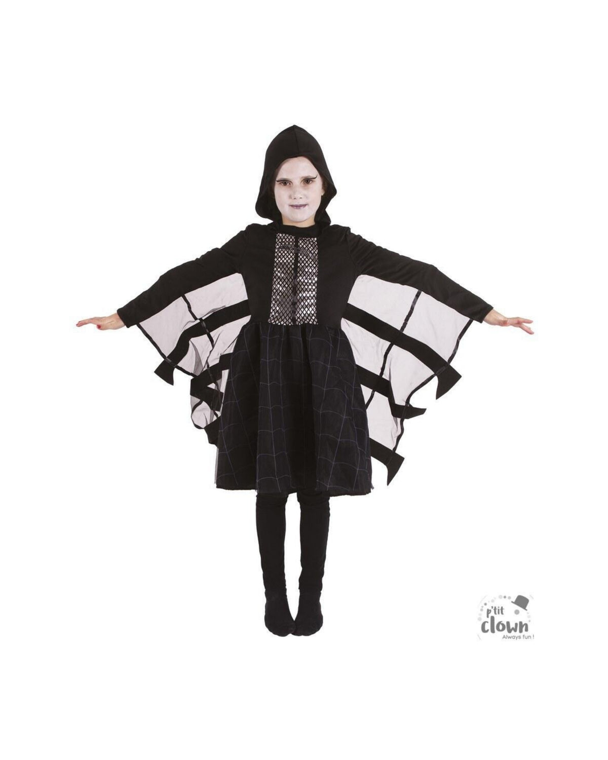 Spider costume - kids - 5/6 years