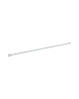 Bruseforhængsstang 140–240 cm – Hvid