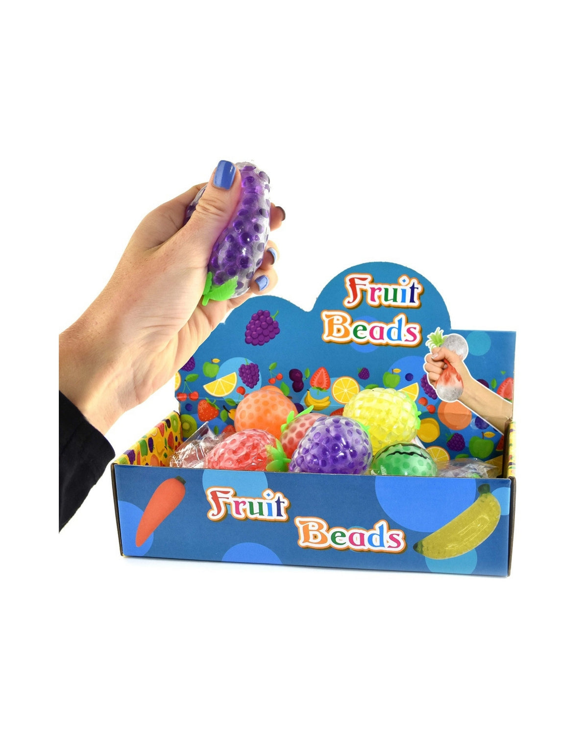 Squeeze Frugt 6cm