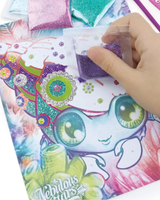 Nebulous Stars Glitter Scratch & Foil Art