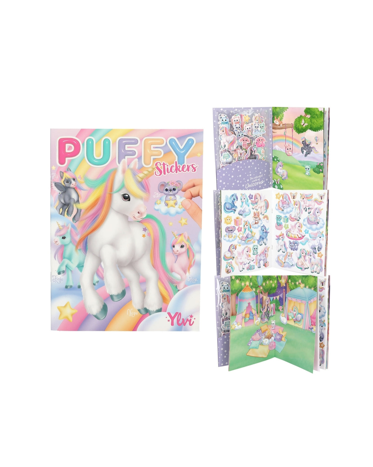 Ylvi Puffy Sticker book Sticker book