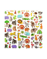 Wild animal stickers 1 sheet