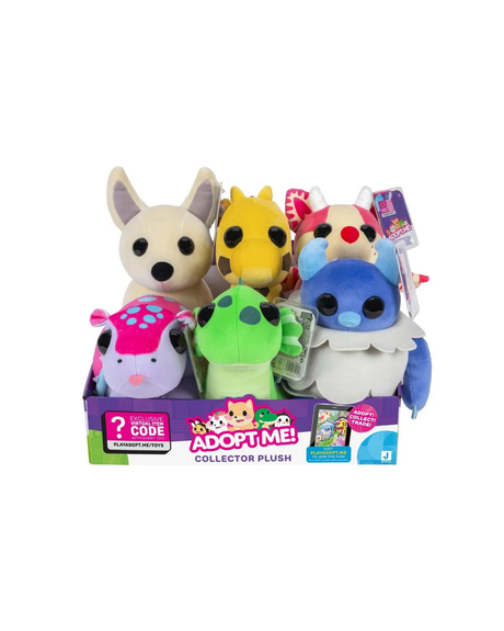 Adopt Me Collector Plush 2.0 20 cm. Offwhite hund.