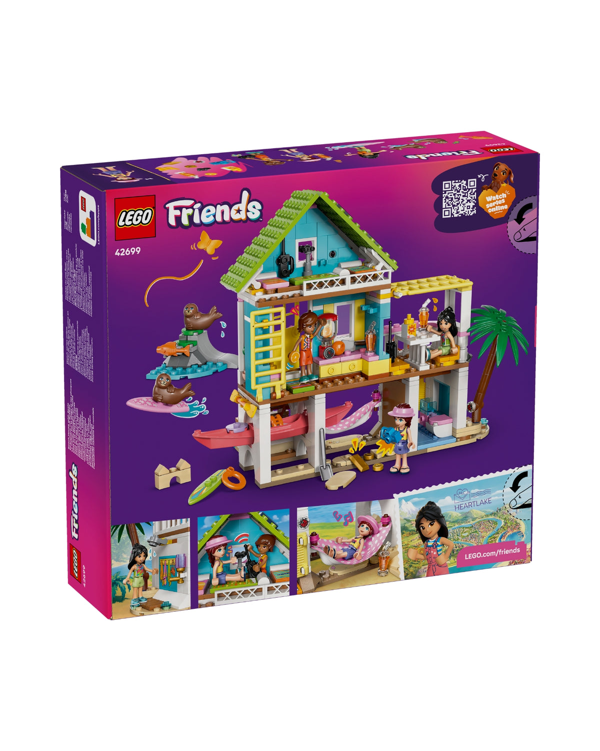 LEGO 42699 Strandhus med sæler - LEGO Friends 42699