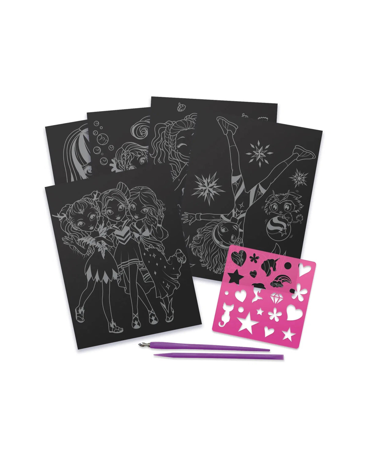 Nebulous Stars Scratch & Sketch