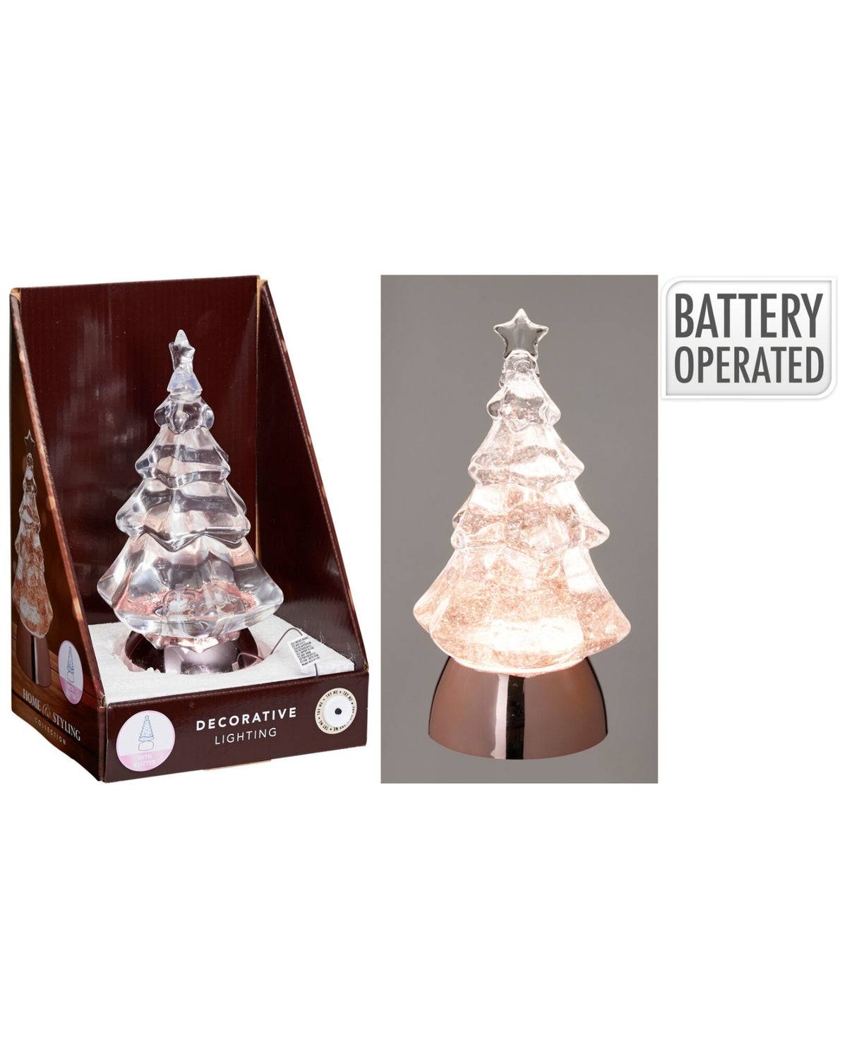 Juletræ med LED lys
