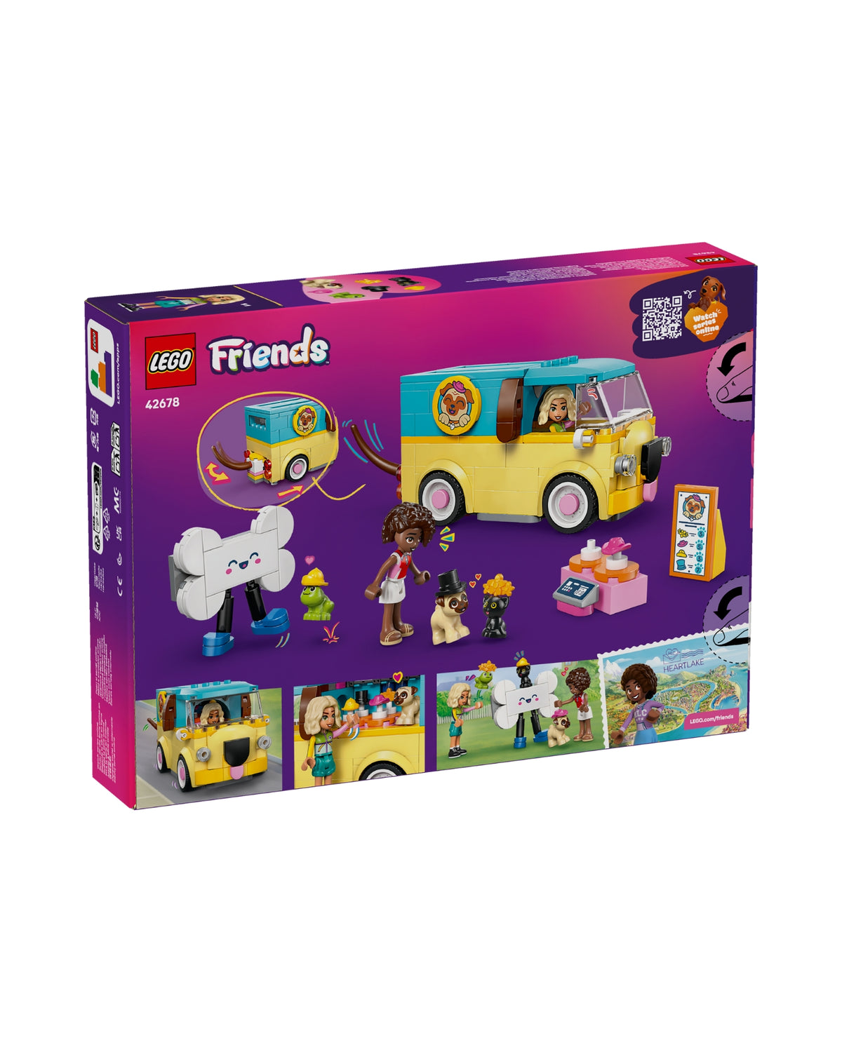 LEGO 42678 Vogn med kæledyrs-accessories - LEGO Friends 42678