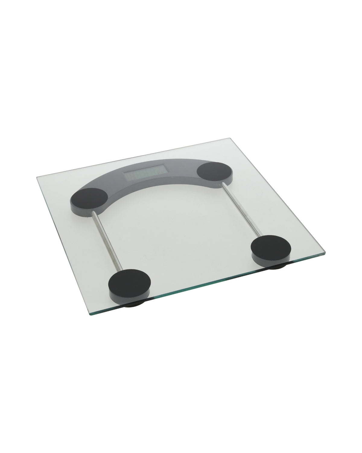 Digital personvægt i sort glas – maks. 150 kg