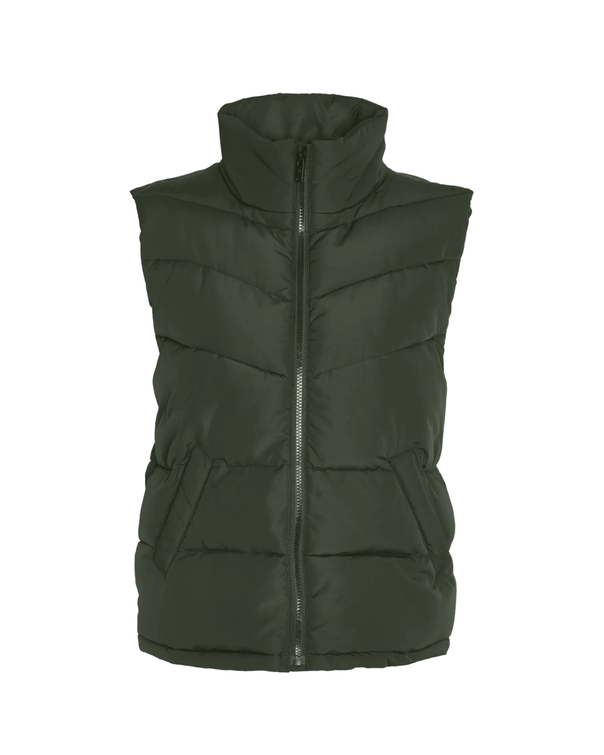 Grøn - kombu green - Noisy May - vest - 27027287