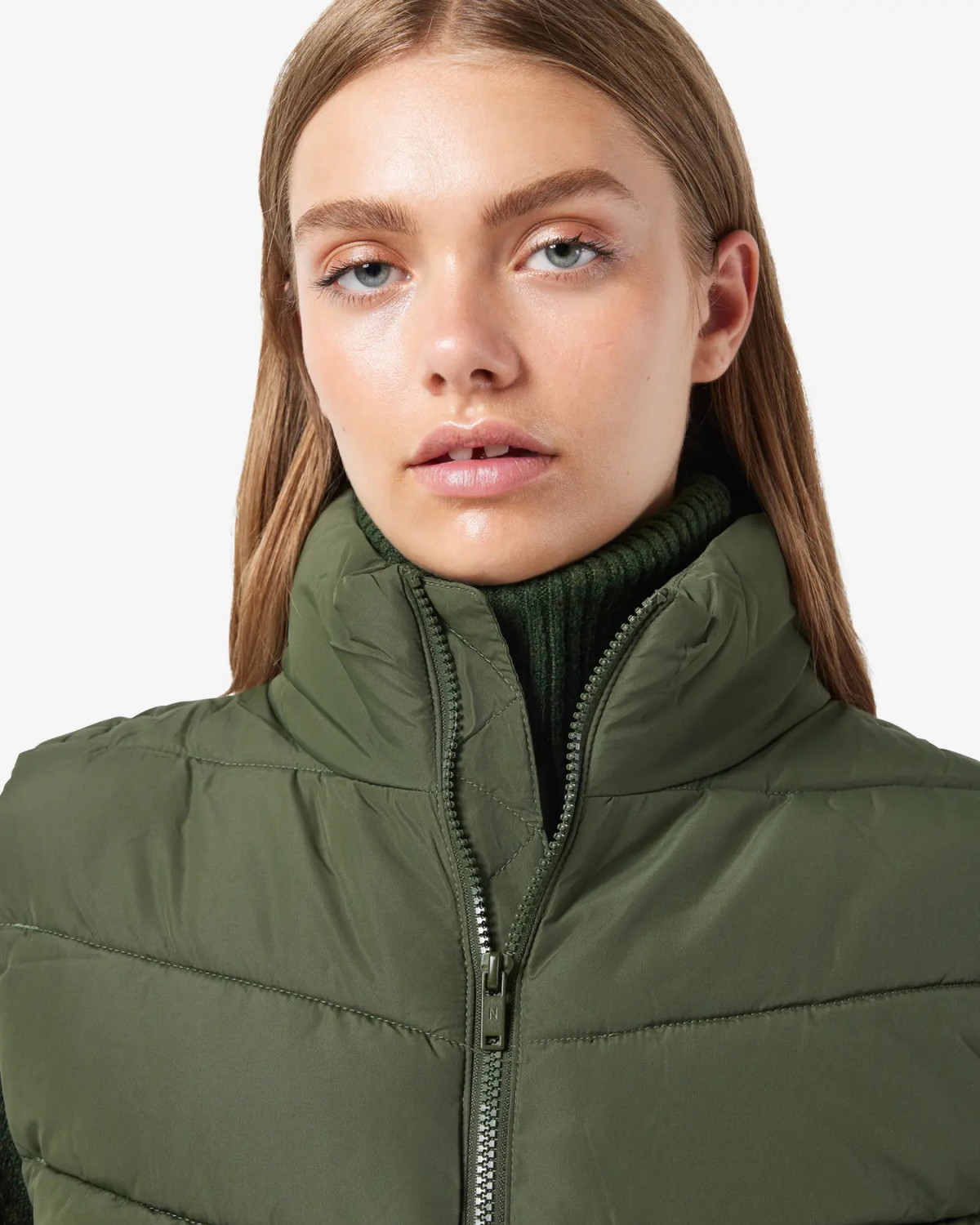Grøn - kombu green - Noisy May - vest - 27027287