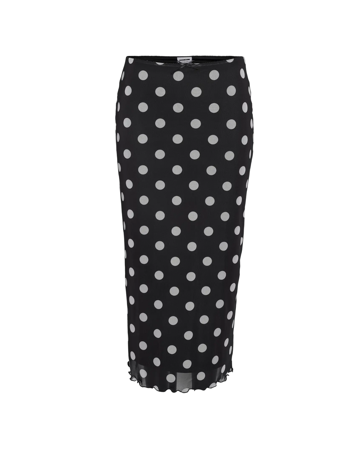 Sort - Black - Noisy May - Nederdel - Polkaprikker - 27027746