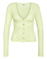 Lime - bow tie - Noisy May - rib cardigan - 27029945