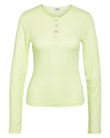 Lime - bow tie - Noisy May - rib blouse - 27029946