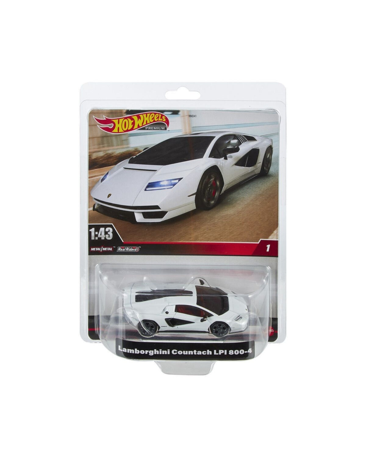 Hot Wheels Premium 1:43 - Lamborghini Countach LPI 800-4