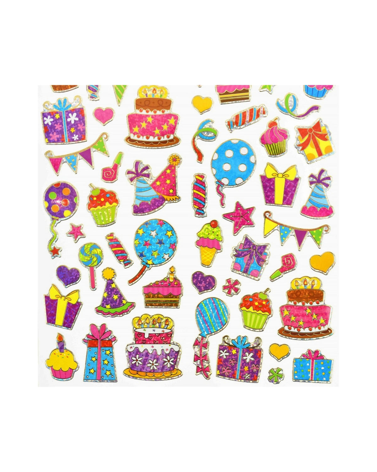 Stickers party 1 sheet