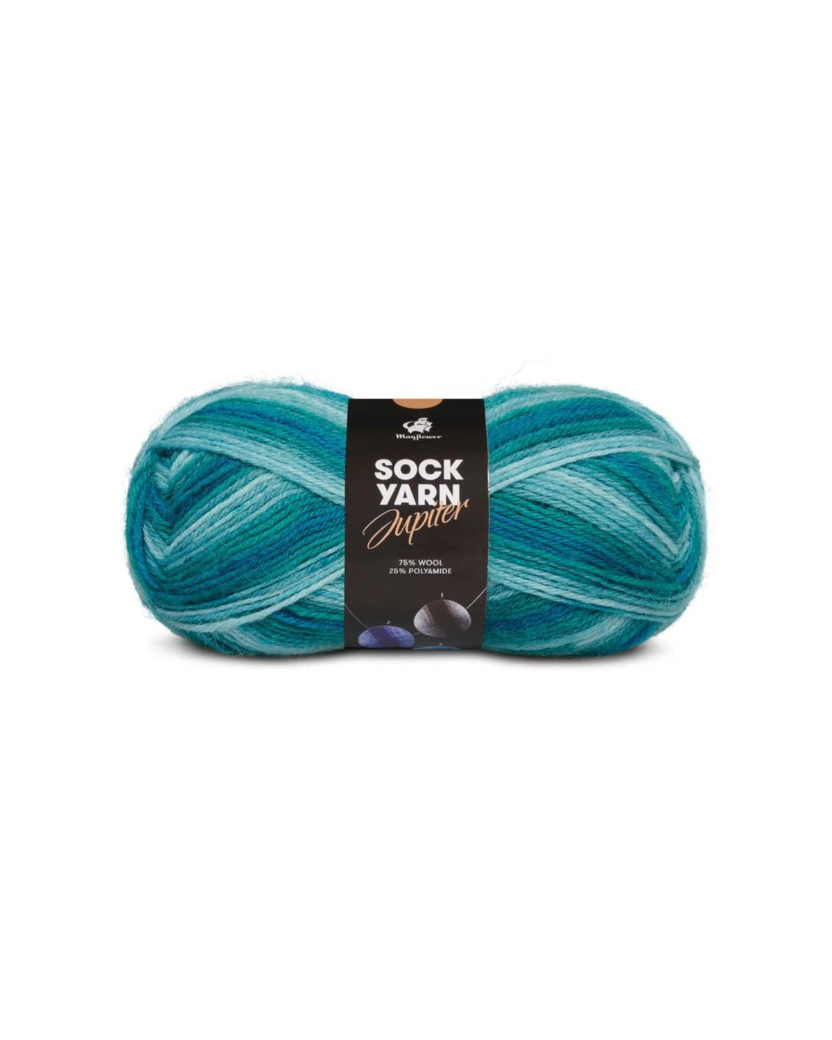 Mayflower Jupiter Strømpegarn 50g fv.03