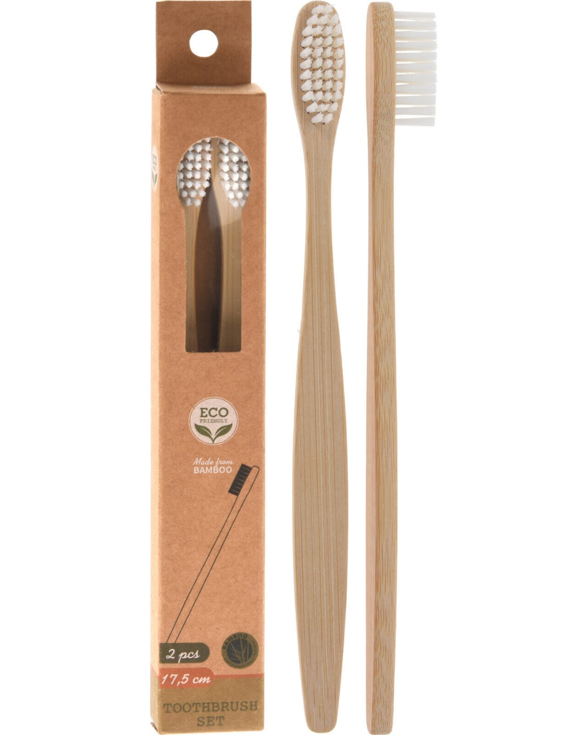 Bamboo toothbrush 2 pcs