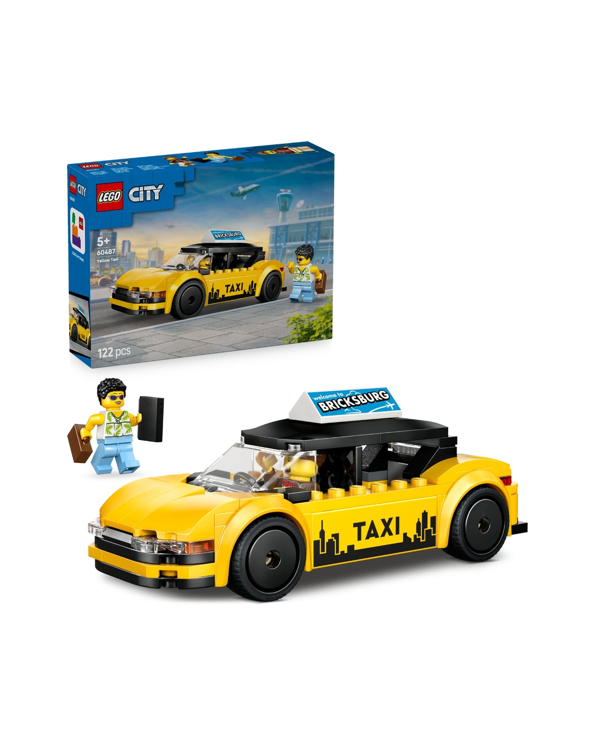 LEGO 60487 Gul taxa - LEGO City 60487