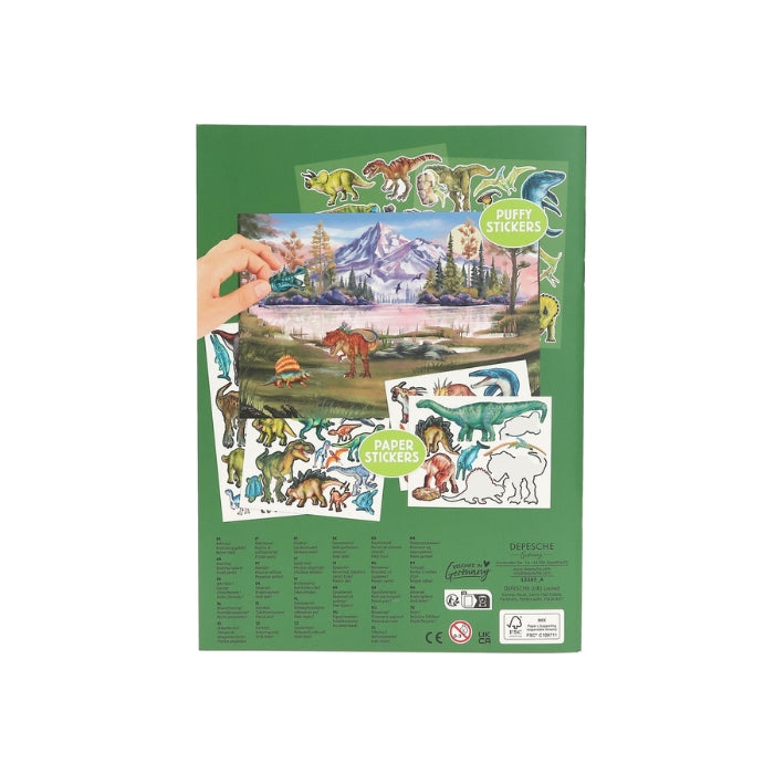 Dino World Stickerworld Puffy
