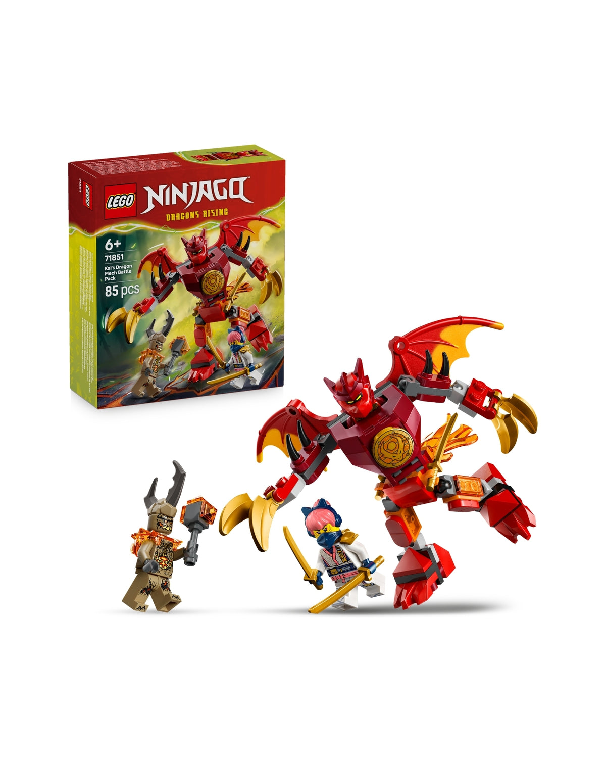 LEGO 71851 Kais drage-mech # kamppakke - LEGO Ninjago 71851