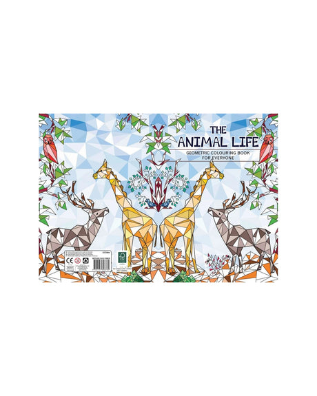 Malebog A4 The Animal Life 32 sider