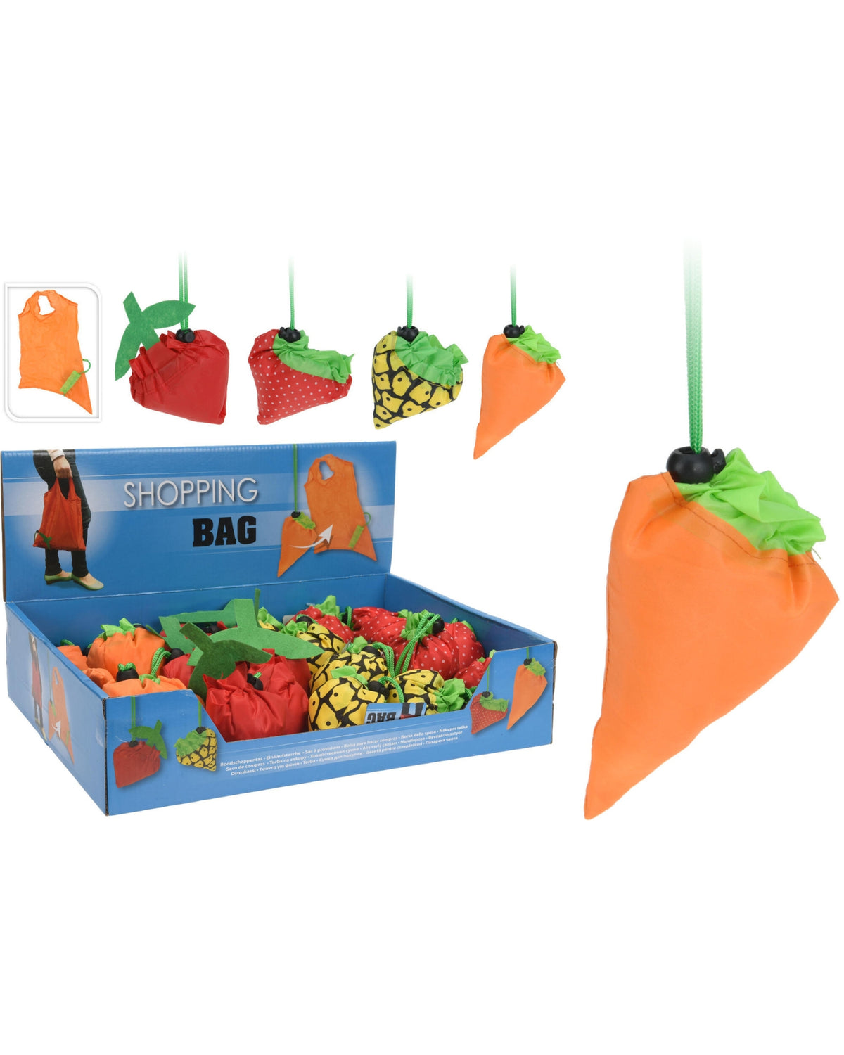 Shopping bag - foldable