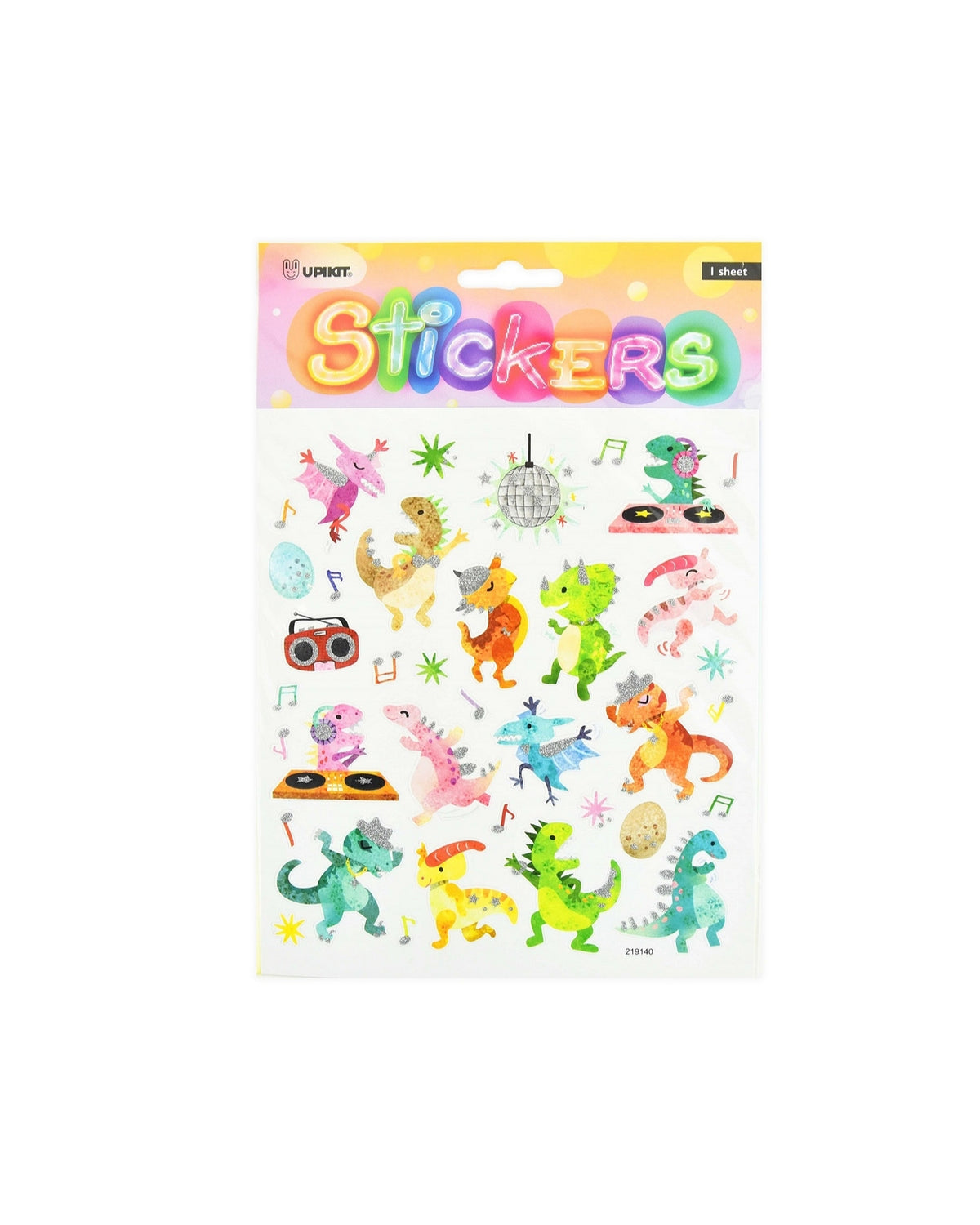 Wild animal stickers 1 sheet
