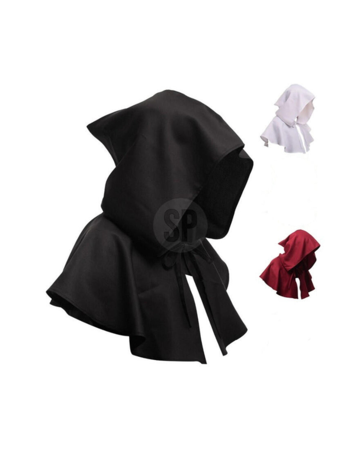 Hood with short cape 1pc
