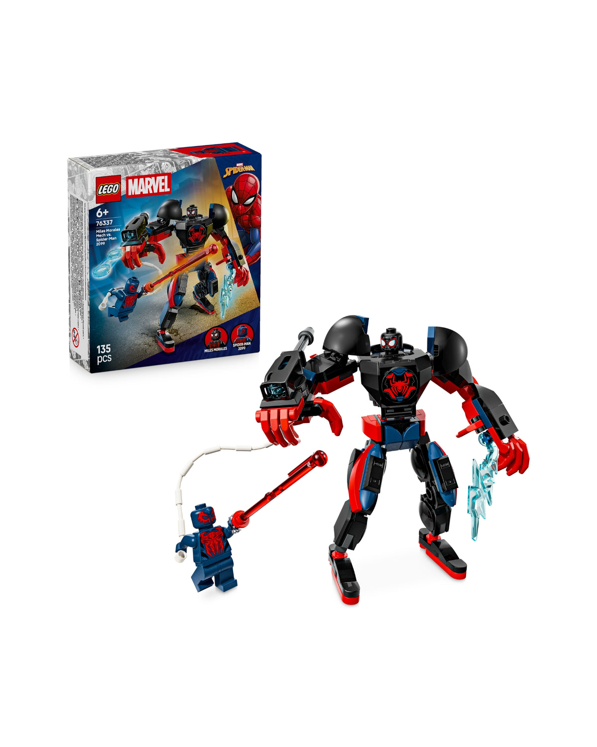 LEGO 76337 Miles Morales-mech mod Spider-Man 2099 - LEGO Marvel 76337