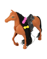 Hest med børste