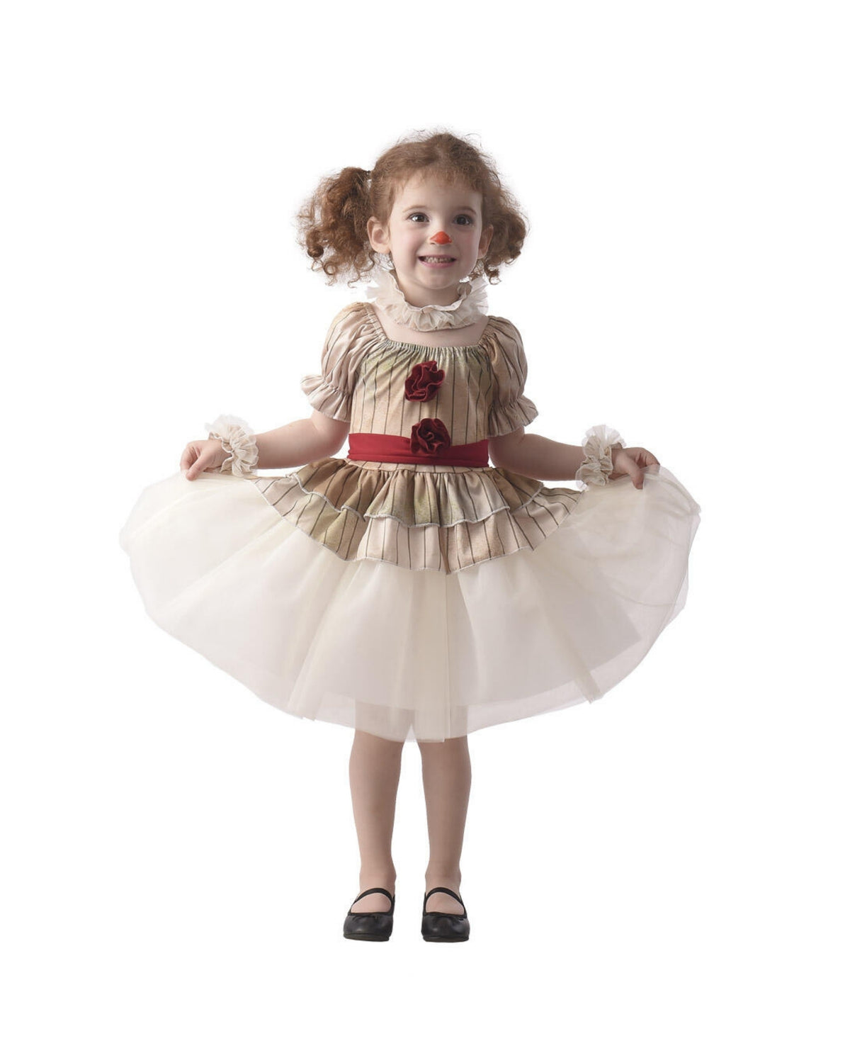Klown halloween kostume 3-4 år