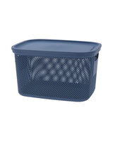 Opbevaringskasse med låg – 18 liter – 4 farver