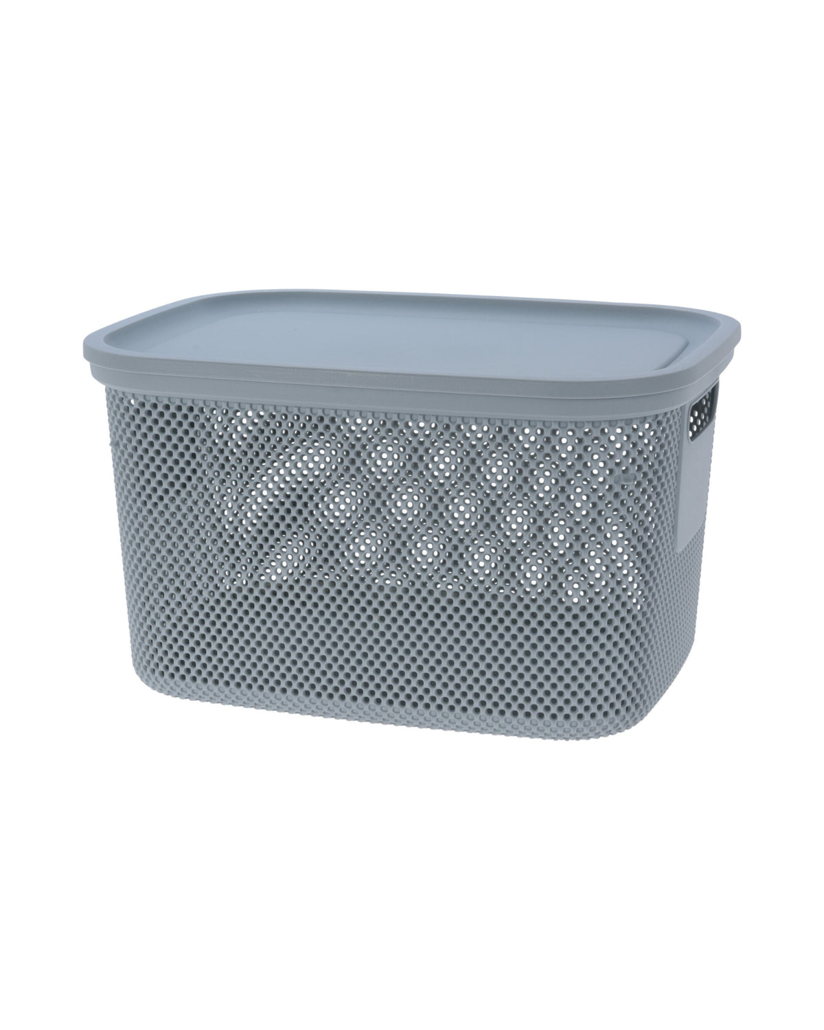 Opbevaringskasse med låg – 18 liter – 4 farver