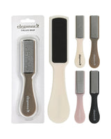 Hård hudfjerner 17 cm – 4 farver