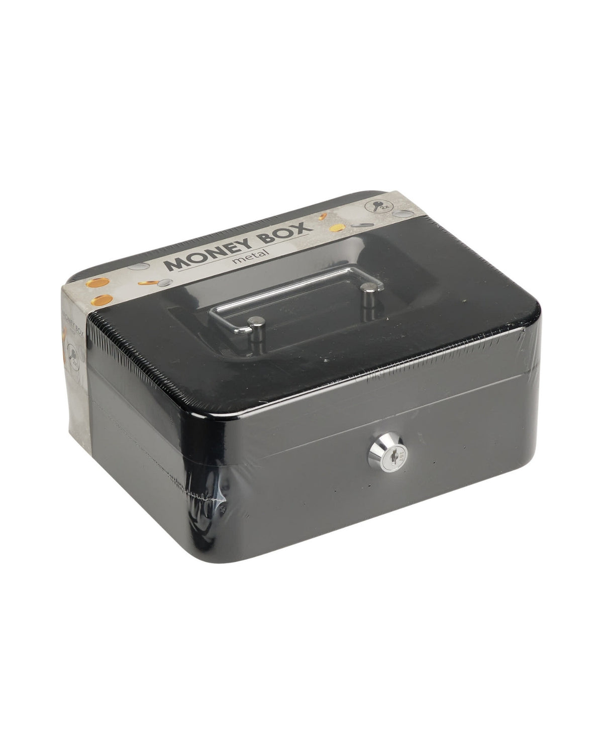 Metal money box 20x16x9 cm 1 pc