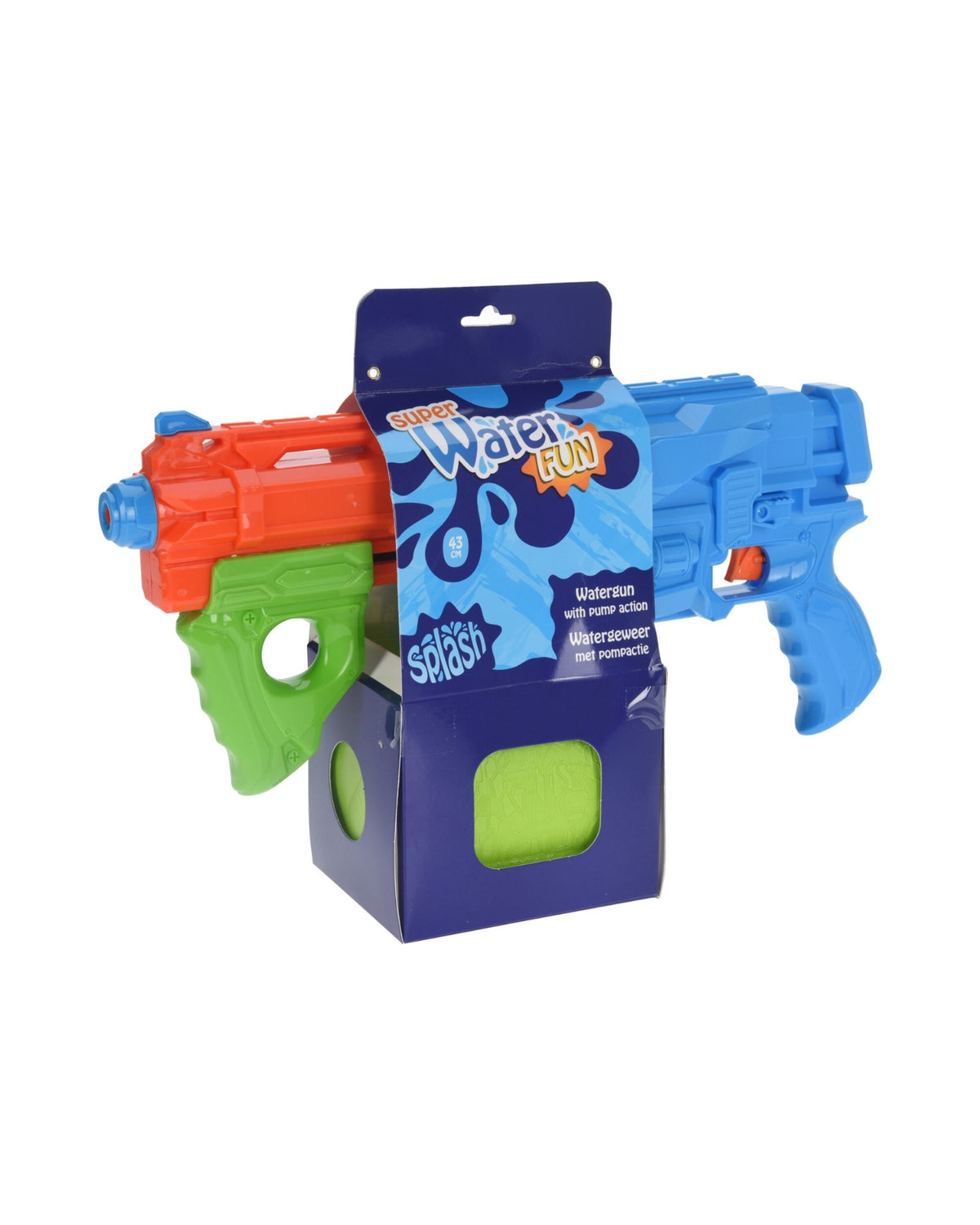 Water gun with pump function