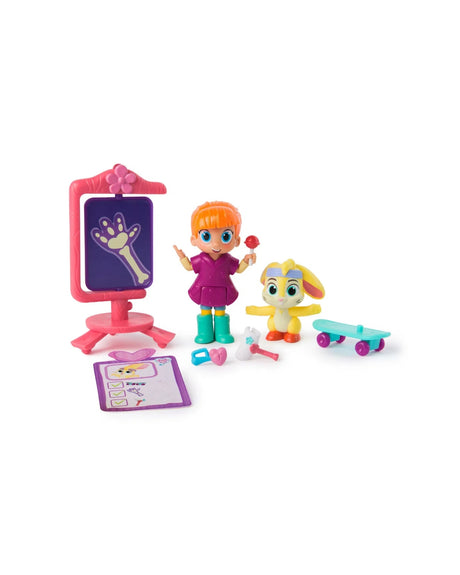 Vida the Vet Figure Story Pack 7,5 cm - Vida & Zigzag