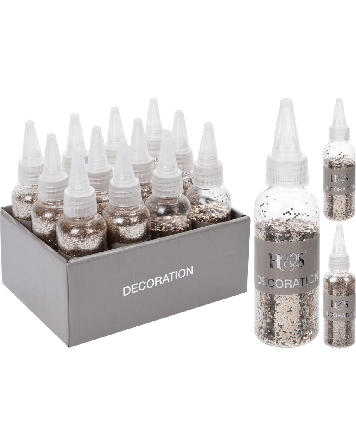 Glitter in a bottle - Gold