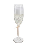 Champagne glas med gelelys 21cm 1stk