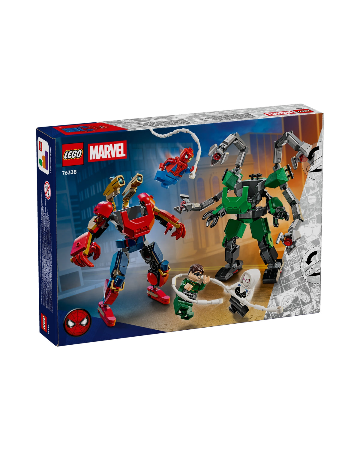 LEGO 76338 Mech-kamp: Spider-Man mod Doc - LEGO Marvel 76338